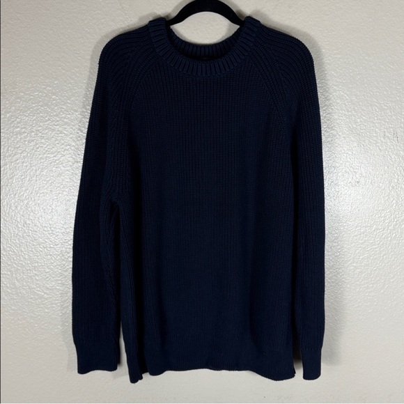 Jenni Kayne Men's Cotton Fisherman in Navy - Picture 5 of 8